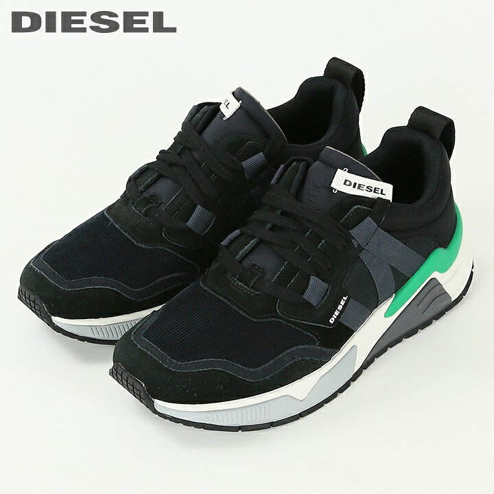 楽天市場】□DIESEL ディーゼル メンズ□異素材ミックス レースアップ 
