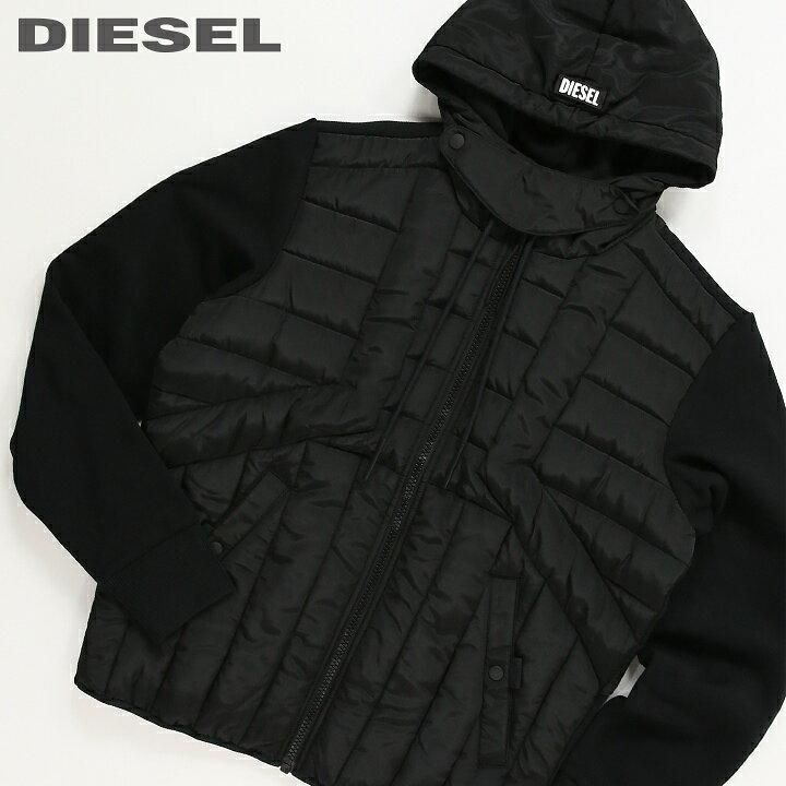楽天市場】□DIESEL ディーゼル メンズ□中綿 スウェット切替 ジップ 
