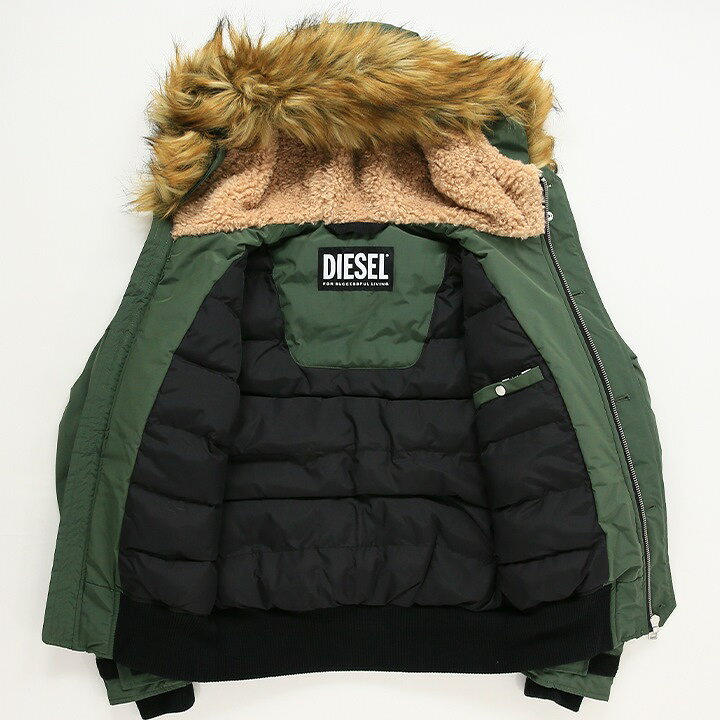 楽天市場】□DIESEL ディーゼル メンズ□エコファー ボア ジップアップ 