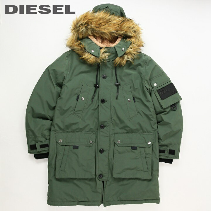 楽天市場】□DIESEL ディーゼル メンズ□エコファー ボア ジップアップ 