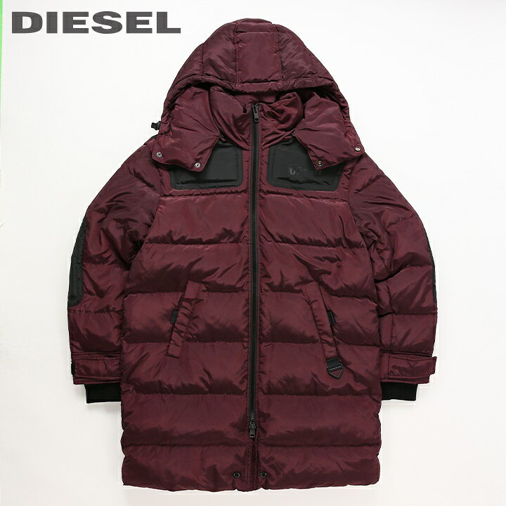 楽天市場】□DIESEL ディーゼル メンズ□フード着脱可 リアルダウン  