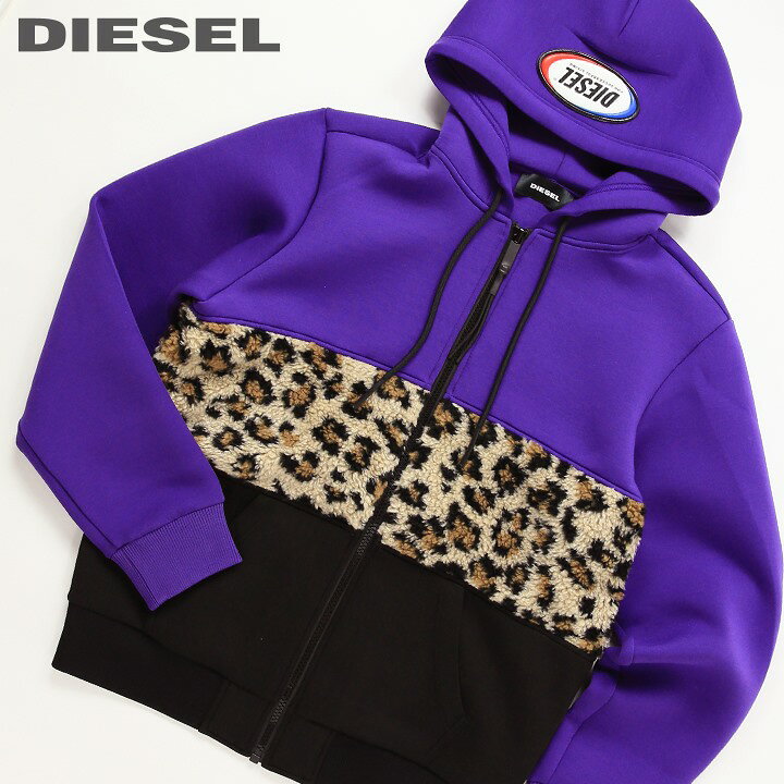 楽天市場】□DIESEL ディーゼル メンズ□レオパード柄ボア切替  