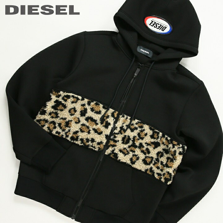 楽天市場】□DIESEL ディーゼル メンズ□レオパード柄ボア切替  