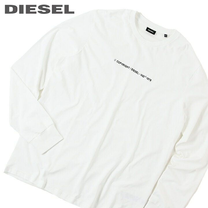 楽天市場】□DIESEL ディーゼル メンズ□刺繍ロゴ コットン ロンT 長袖 