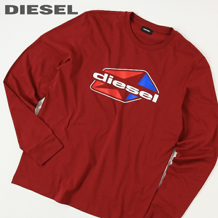 楽天市場】□DIESEL ディーゼル メンズ□ロゴプリント コットン ロンT 