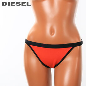 ★DIESEL ディーゼル レディース★SEA-DOOコラボ リバーシブル ビーチウエア スイムウエア レディース水着 ビキニショーツ ビキニボトム 単品【BFB-BIKKYDOO】【サイズXS・S】【オレンジ×ブルー】die-l-c-d8-715 《_メーカー希望小売価格10,780円》