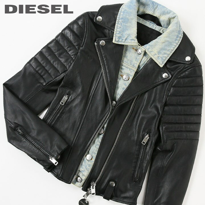 楽天市場】☆DIESEL ディーゼル レディース☆羊革 本革 デニム 