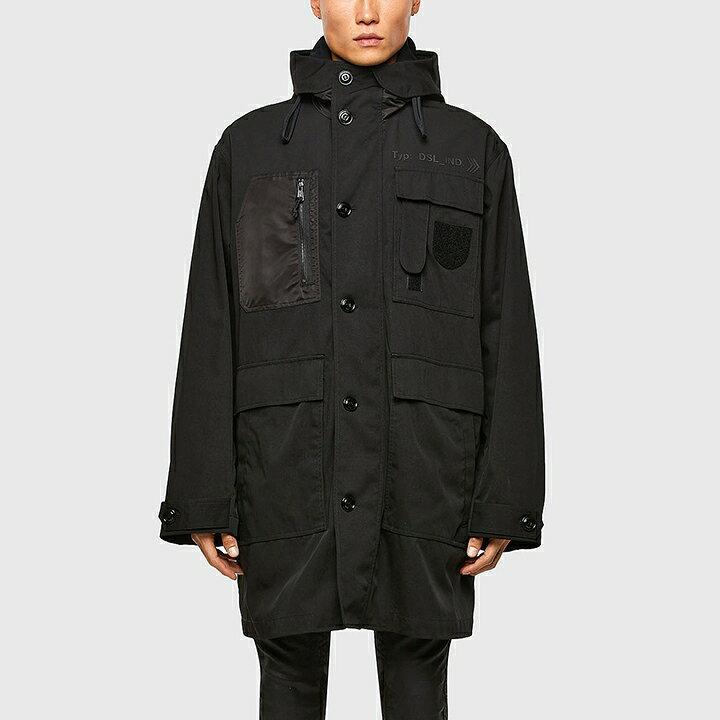 楽天市場】□DIESEL ディーゼル メンズ□ナイロン切替 薄手 オーバー  