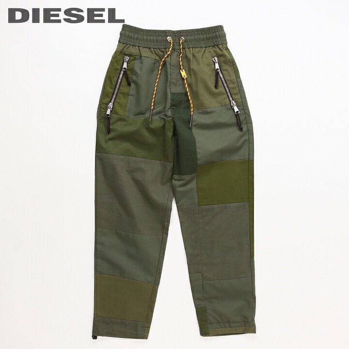 楽天市場】□DIESEL ディーゼル メンズ□ウエストゴム ドロスト 切替 