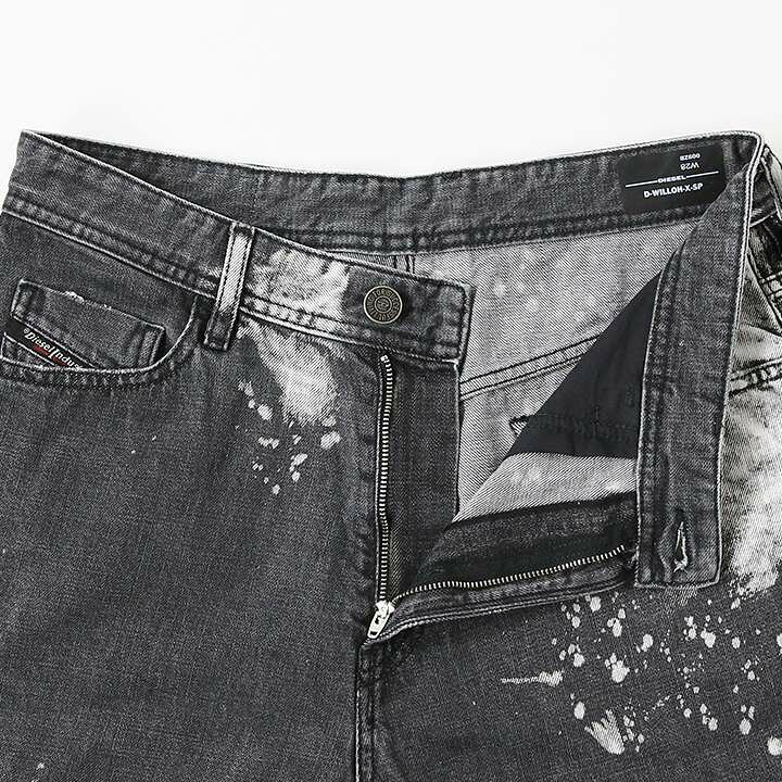 楽天市場】□DIESEL ディーゼル メンズ□スプラッシュブリーチ加工 