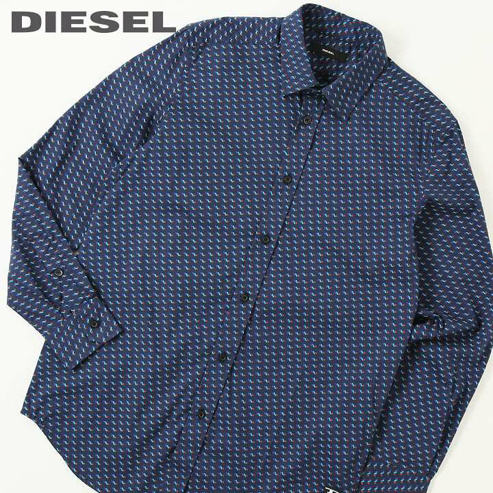 楽天市場】□DIESEL ディーゼル メンズ□総柄 ワンポイントロゴ刺繍 