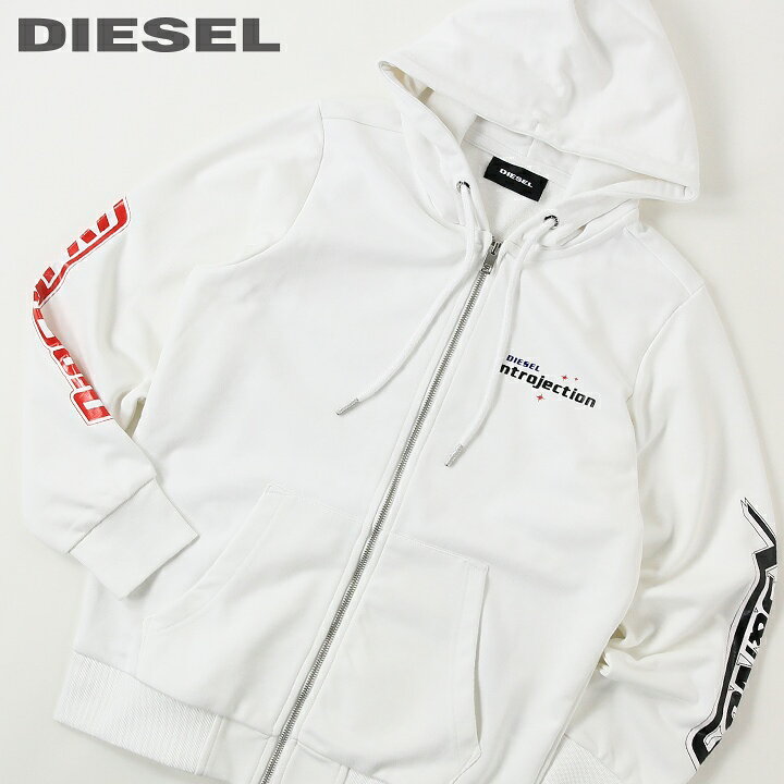 楽天市場】□DIESEL ディーゼル メンズ□ロゴプリント 長袖 ジップ 