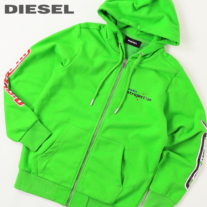 楽天市場】□DIESEL ディーゼル メンズ□ロゴプリント 長袖 ジップ 