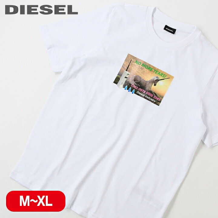 楽天市場】□DIESEL ディーゼル メンズ□グラフィックプリント クルー 