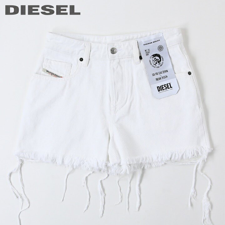 楽天市場】☆DIESEL ディーゼル レディース☆カットオフ フリンジ 