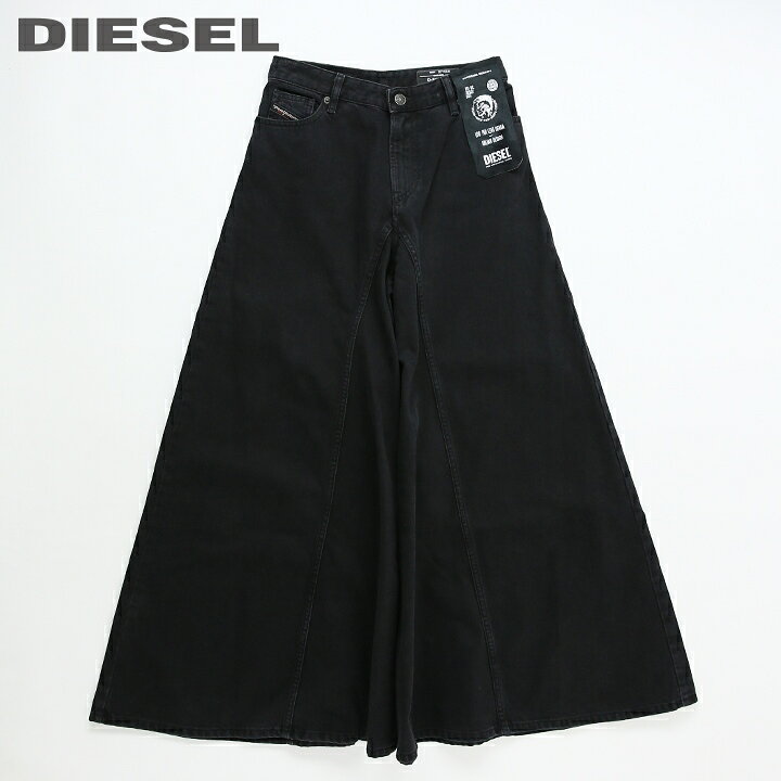楽天市場】☆DIESEL ディーゼル レディース☆牛革レザーパッチ ワイド 