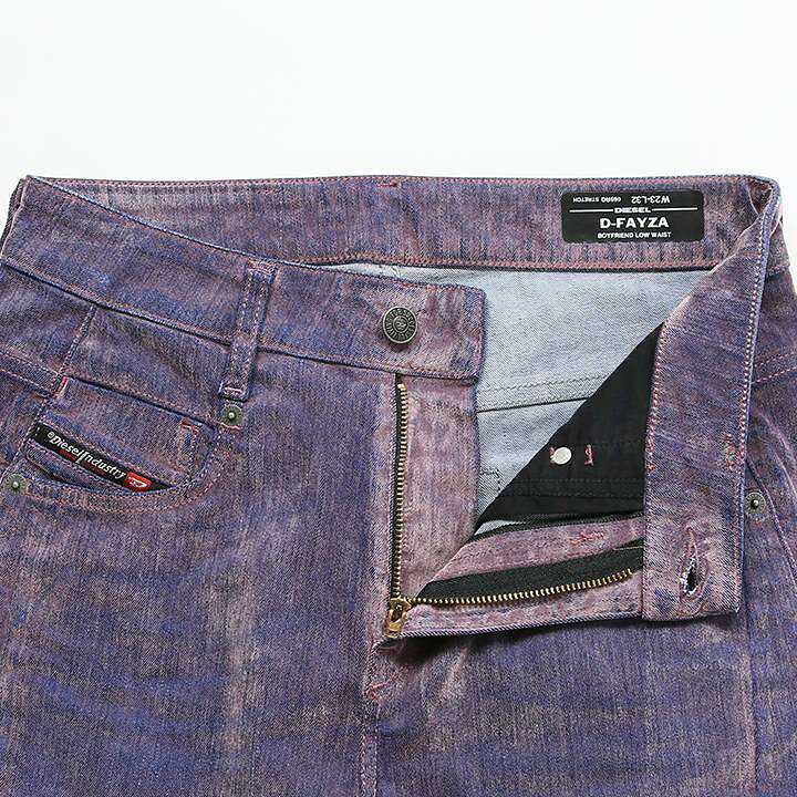 楽天市場】☆DIESEL ディーゼル レディース☆異色ベロア調 ストレッチ  