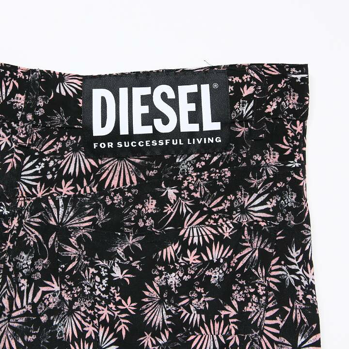 楽天市場】☆DIESEL ディーゼル レディース☆総柄 薄手レーヨン サイド 