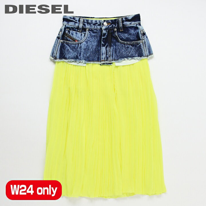 楽天市場】☆DIESEL ディーゼル レディース☆デニムレイヤード サイド  