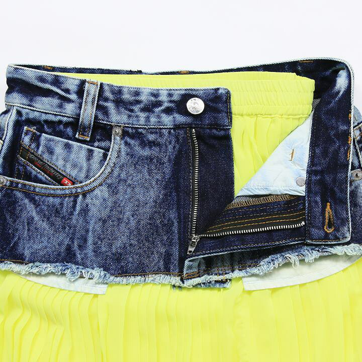 楽天市場】☆DIESEL ディーゼル レディース☆デニムレイヤード サイド  