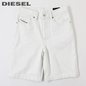 ■DIESEL ディーゼル メンズ■クラッシュダメージ加工 ホワイトデニム ショートパンツ ハーフパンツ【D-MACS-SHORT】【W26】【レディースも◎】【ホワイト】die-m-p-e4-599 《メーカー希望小売価格22,000円》