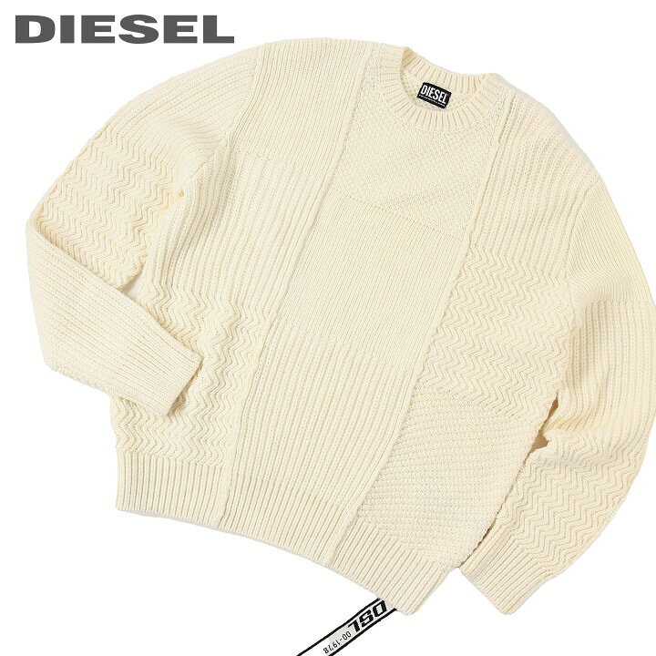 楽天市場】□DIESEL ディーゼル メンズ□ウール 編み込み 長袖ニット 
