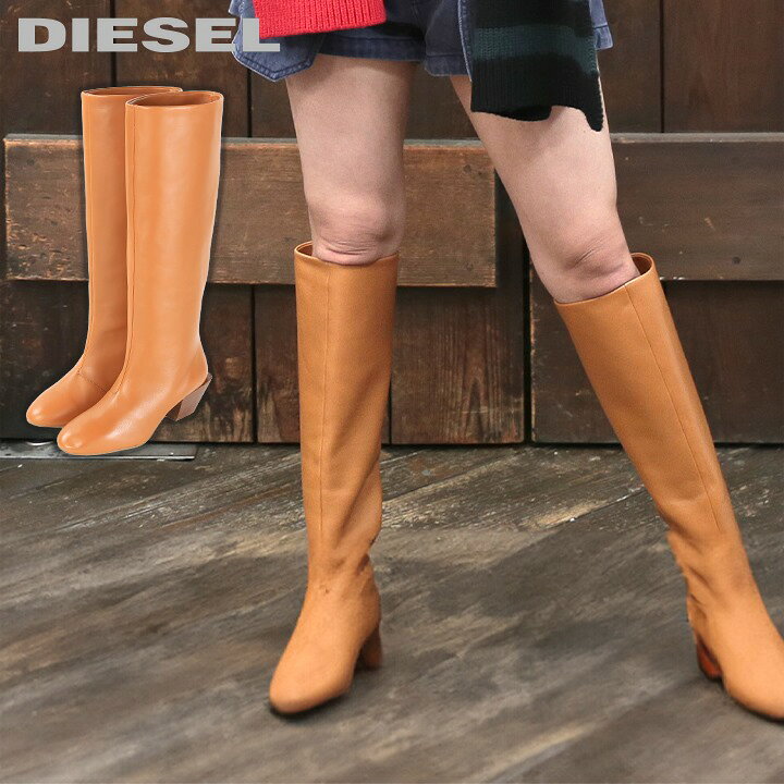 楽天市場】☆DIESEL ディーゼル レディース☆牛革 本革 ブロックヒール 