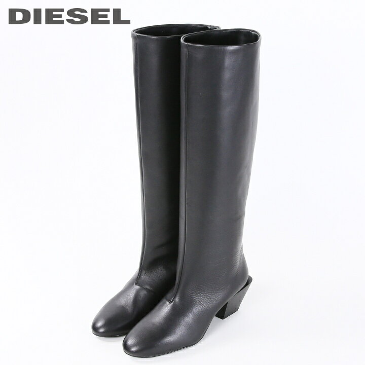 楽天市場】☆DIESEL ディーゼル レディース☆牛革 本革 ブロックヒール 