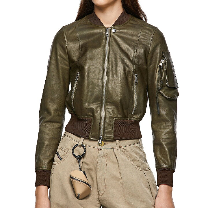 楽天市場】☆DIESEL ディーゼル レディース☆羊革 本革 シープスキン  