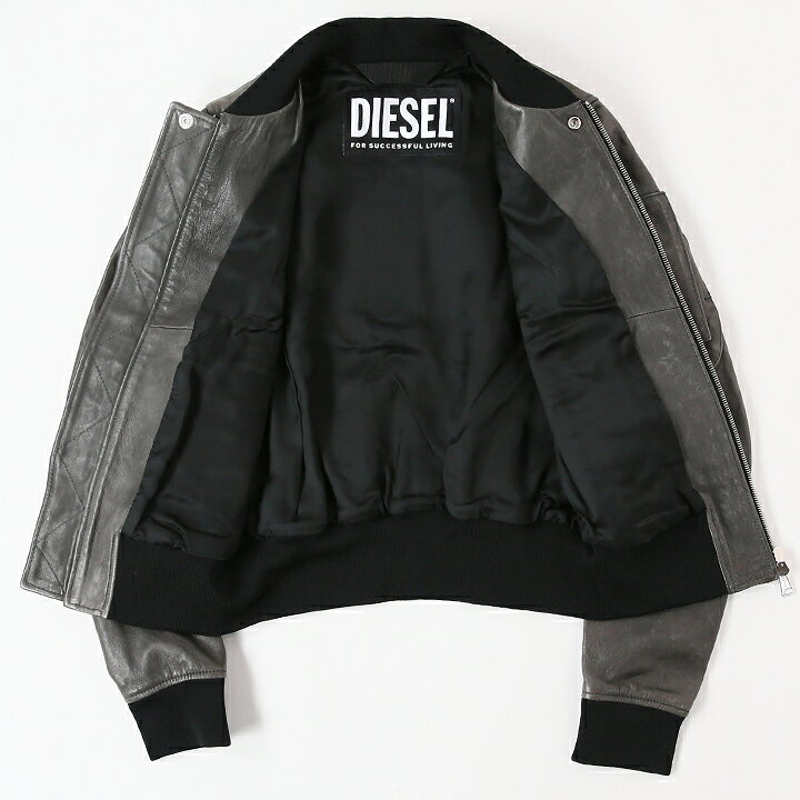 DIESEL☆ディーゼル☆シープスキン☆レザージャケット☆ウォッシュ☆本革