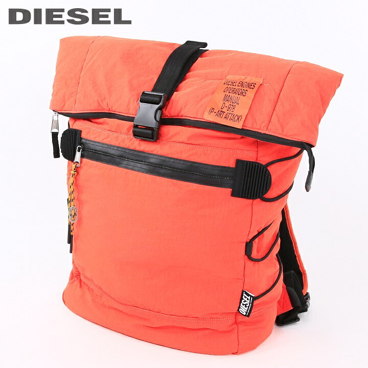 楽天市場】□DIESEL ディーゼル メンズ□パッデッドナイロン リュック 