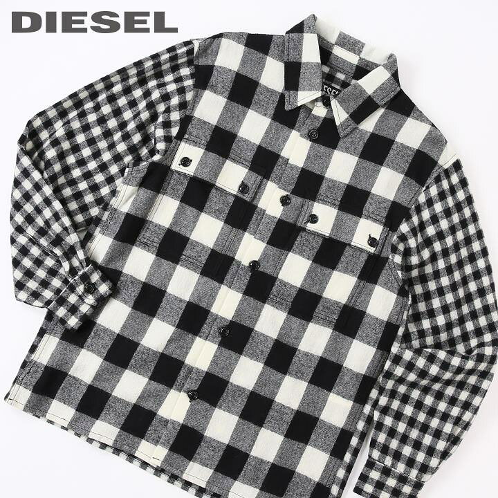 楽天市場】□DIESEL ディーゼル メンズ□チェック柄 ヴァージンウール 