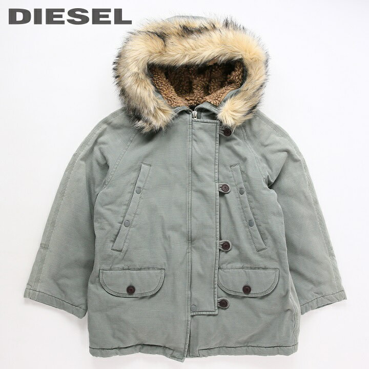 楽天市場】☆DIESEL ディーゼル レディース☆フェイクファーフード 