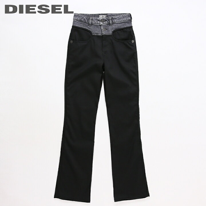楽天市場】☆DIESEL ディーゼル レディース☆デニム切替 美シルエット  