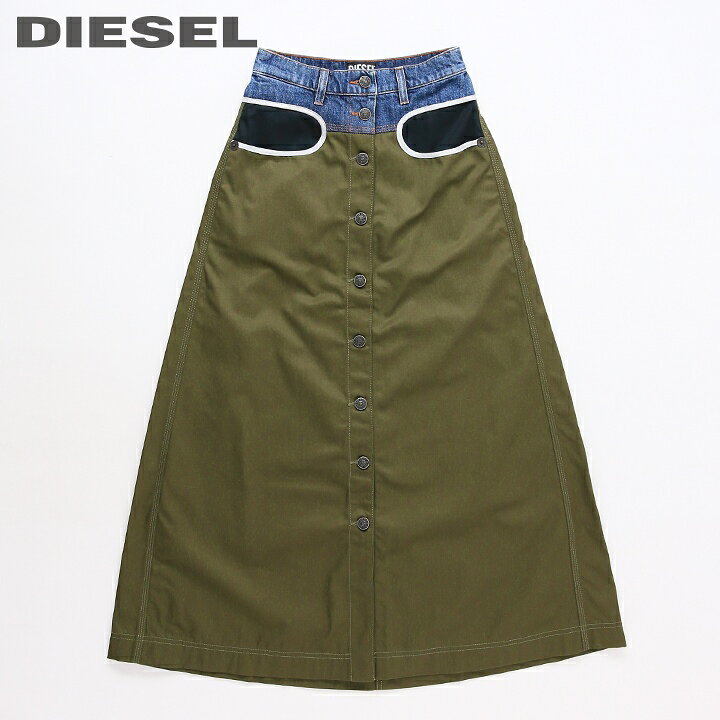 楽天市場】☆DIESEL ディーゼル レディース☆デニム切替 フロント 