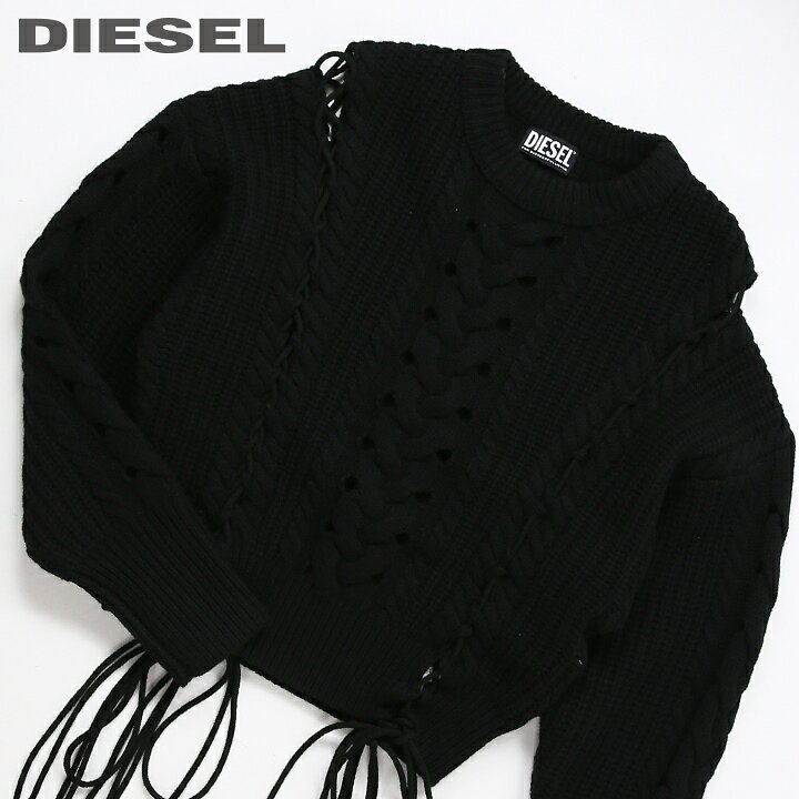楽天市場】☆DIESEL ディーゼル レディース☆編み上げ ローゲージ 長袖 