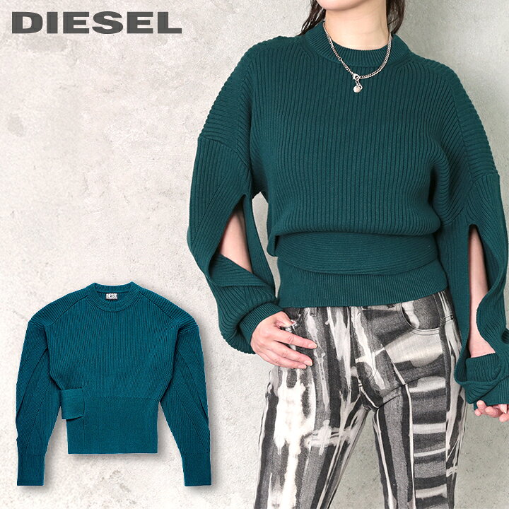 楽天市場】☆DIESEL ディーゼル レディース☆ウール混 長袖 プル 