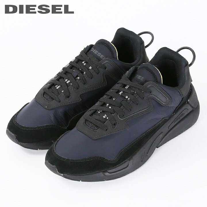 楽天市場】□DIESEL ディーゼル メンズ□MIXマテリアル レースアップ  