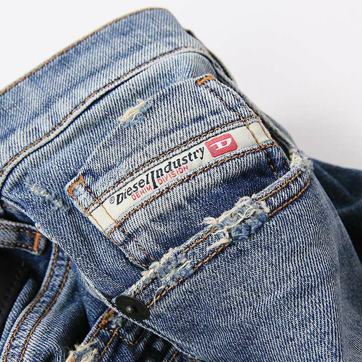 Diesel Industry グレー ピンク サイドライン デニム｜その他