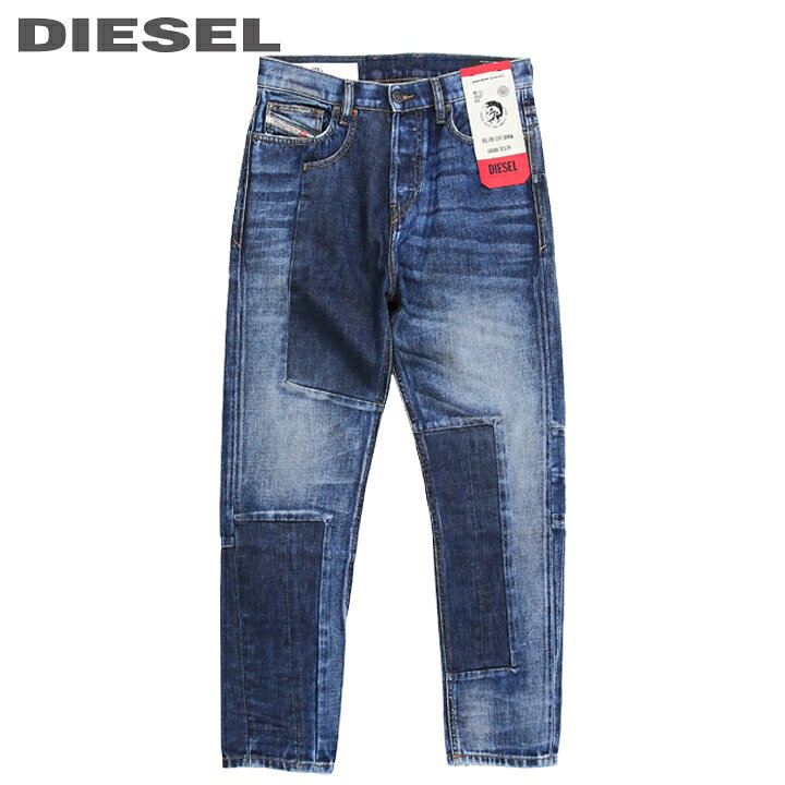 楽天市場】□DIESEL ディーゼル メンズ□パッチワーク切替 ストレッチ  