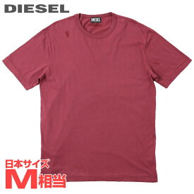 ★DIESEL ディーゼル レディース★ビッグシルエット スーパーリラックスフィット 半袖Tシャツ カットソー【T-BOYISH-B2】【サイズXS】【2サイズ程大きめのサイズ感】【ワインレッド系】die-l-t-e8-p91 《メーカー希望小売価格15,400円》
