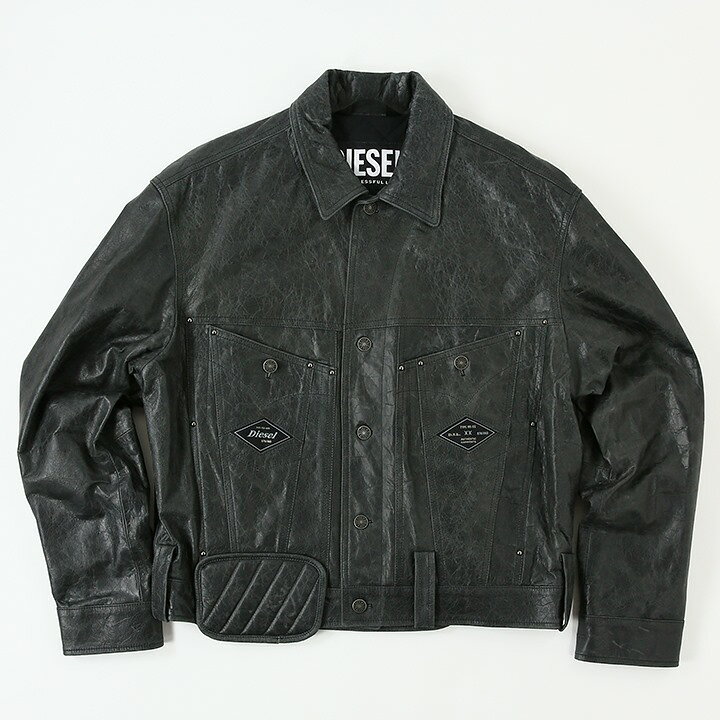 楽天市場】□DIESEL ディーゼル メンズ□羊革 本革 キルティング裏地  