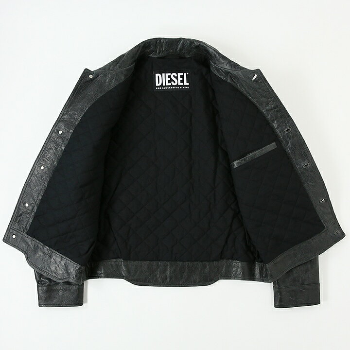楽天市場】□DIESEL ディーゼル メンズ□羊革 本革 キルティング裏地  