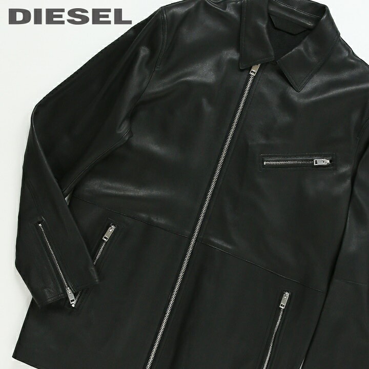 楽天市場】□DIESEL ディーゼル メンズ□羊革 本革 フロントジップ  