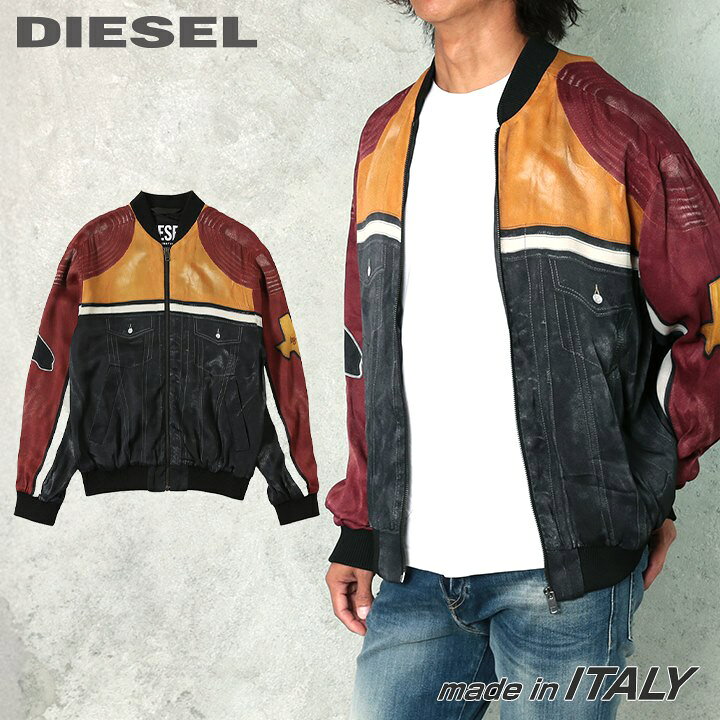 楽天市場】メーカー価格146,300円□DIESEL ディーゼル メンズ□レザー 