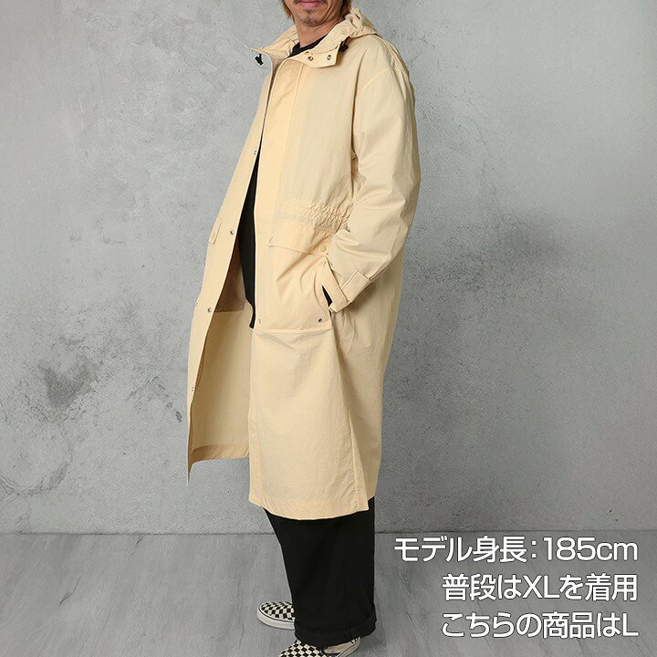 新品・未使用 ディーゼル DIESEL フーデッドロングコート メンズ 