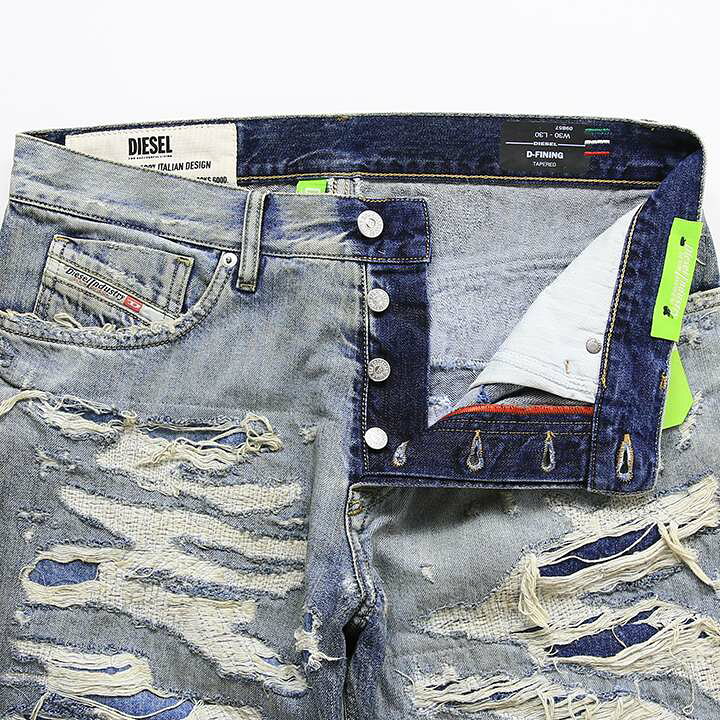 楽天市場】□DIESEL ディーゼル メンズ□デストロイダメージ加工 