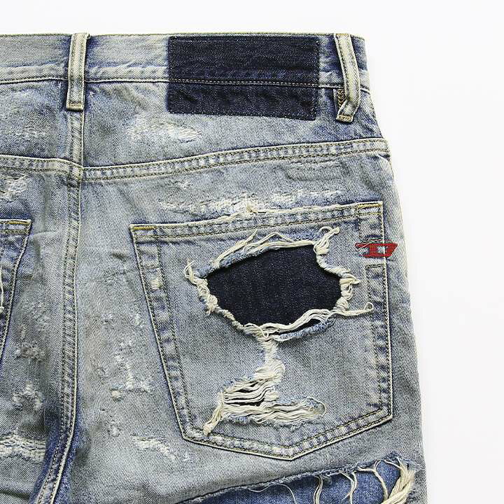 楽天市場】□DIESEL ディーゼル メンズ□デストロイダメージ加工 