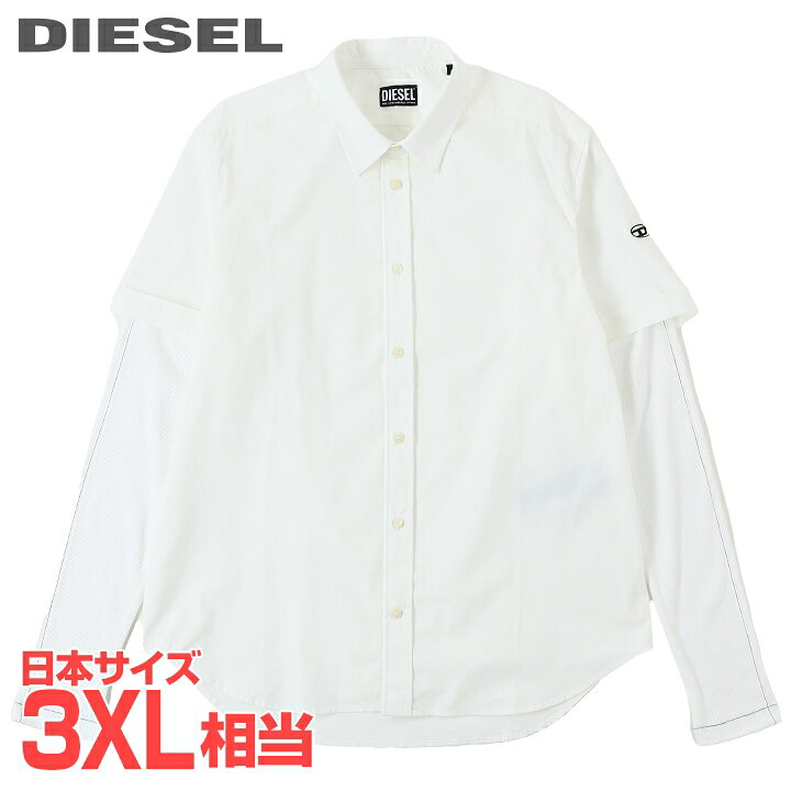 楽天市場】□DIESEL ディーゼル メンズ□フェイクレイヤード 重ね着風 