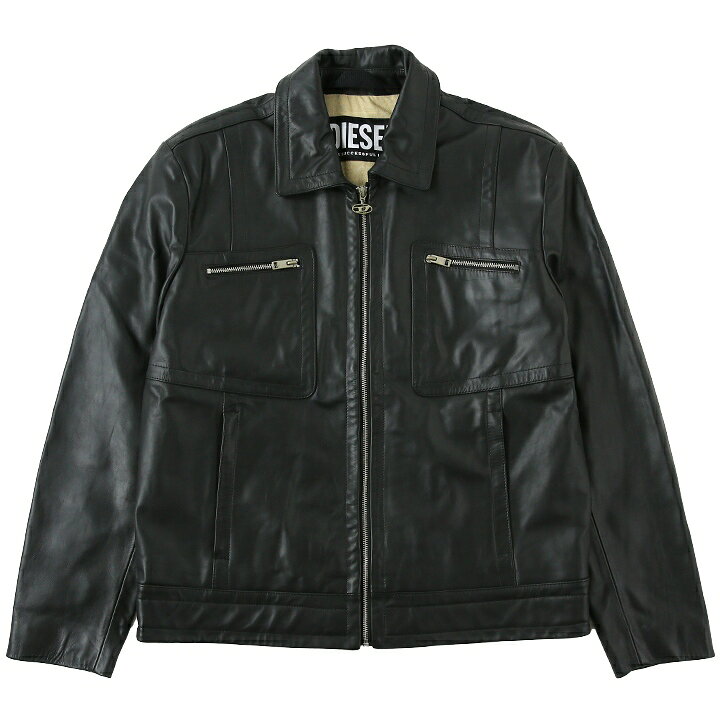DIESEL ディーゼル ジップアップジャケット サイズ:M ブラック メンズ 